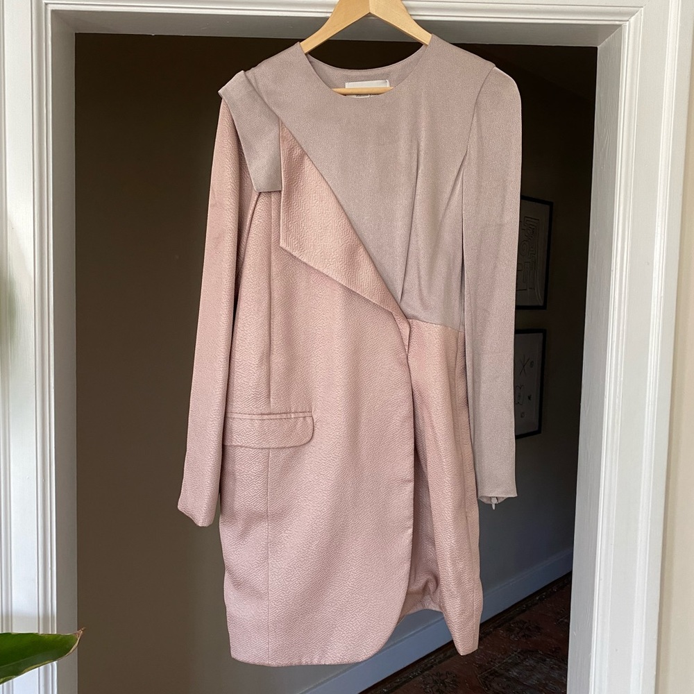Teatum Jones Blush Blazer Dress sz S